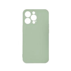Capa de Silicone Mole para Apple iPhone 13 Pro Verde Capa de Silicone Mole para Apple iPhone 13 Pro Verde
